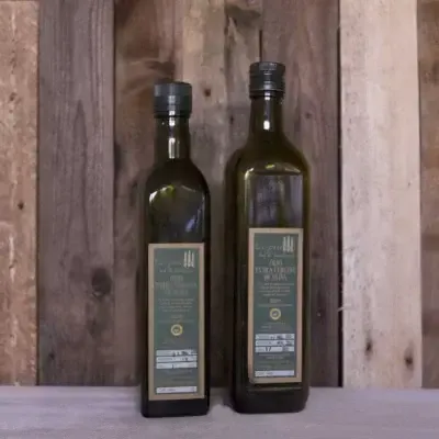 bottiglie olio extra vergine di oliva